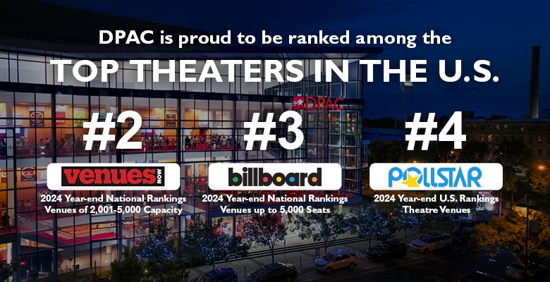 More Info for DPAC Tops National Theater Rankings