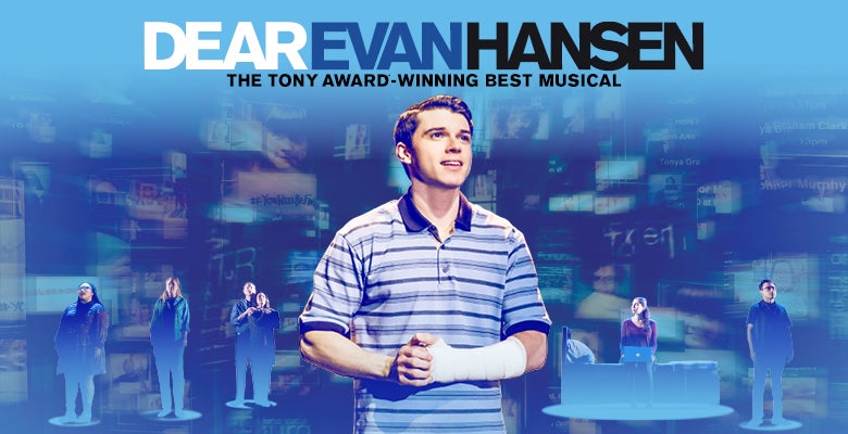 Dear Evan Hansen the Musical - Light Blue Water Bottle - Dear Evan Hansen
